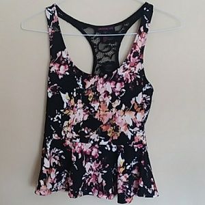 Material Girl Peplum Top